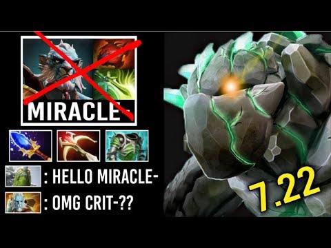 EPIC SH*T!!! CRIT vs MIRACLE in Solo MMR Crazy Scepter Tiny Counter PL Insane Gameplay 7.22 Dota 2