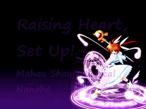 Raising Heart Set Up - Mahous Shoujo Lyrical Nanoha