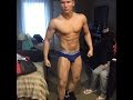 Natural Teen Bodybuilder 189lb Posing Update