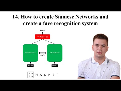 14 PyTorch tutorial - How to create Siamese Networks and create a face recognition system