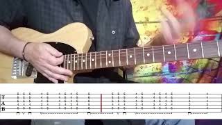 THE CRUNGE - LED ZEPPELIN - How To Play THE CRUNGE By Led Zeppelin - TAB Included