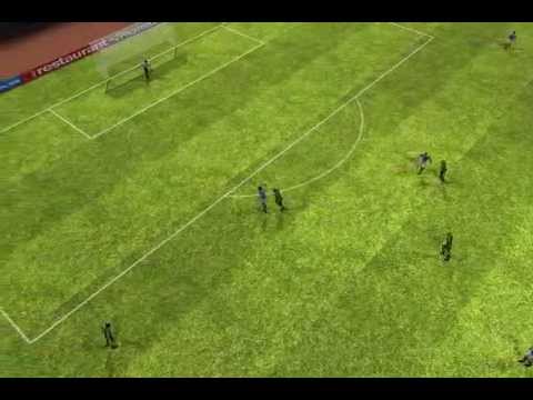 First Touch Soccer. X2. iPhone. Portsmouth v Coventry. Another Amazing David Nugent Volley!! (3 - 0)