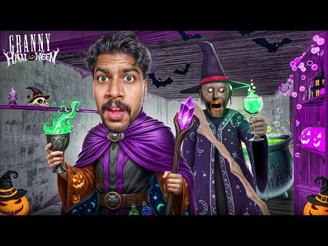 Can i Escape Granny's Halloween Nightmare 🥵!!