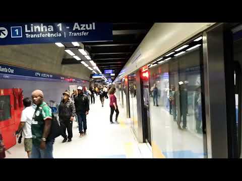 Linha 5 lilás , Estação Santa Cruz