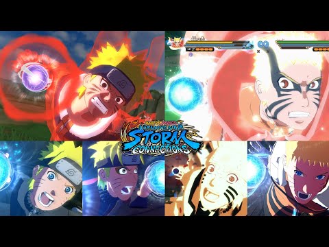 All Jutsus/Ninjutsus-Naruto x Boruto Ultimate Ninja Storm Connections (First & Second Jutsus)