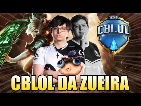 RIVEN NO CBLOL E PROGAMING REBAIXADA - CBLOL DA ZUEIRA