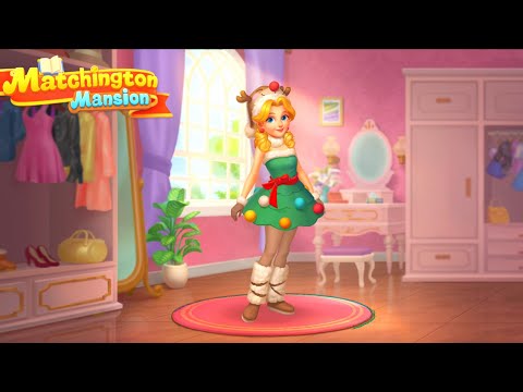Matchington Mansion | Completed Triple Bingos in 'Matchington Bingo' & Got New Christmas Outfit 🎄