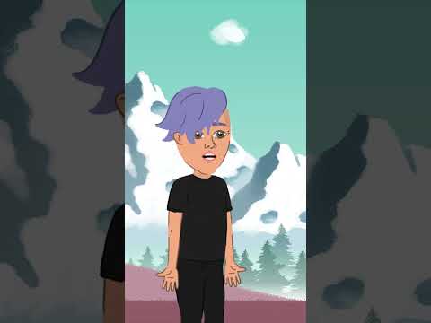 Jack and Jill Rhyme - Be Strong  |cartoon | animation | kids poems | @Entertainer-4455