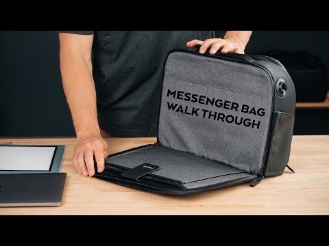The NOMATIC Messenger Bag WALK THROUGH - How to Use it!