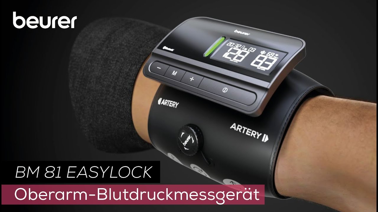 Beurer Blutdruckmessgerät BM 81 easyLock Beurer Blutdruckmessgerät BM 81 easyLock