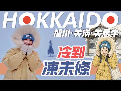 ❄️Hokkaido's \Lonely\ Christmas Tree Secret! 2km Winter Hike Reveals Stunning Hidden Paths🚶♂️