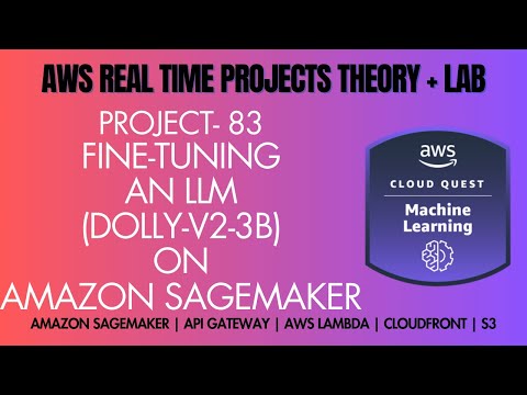 Fine-Tuning an LLM on Amazon SageMaker