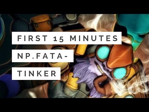 First 15 Minutes: NP.Fata-'s Tinker vs. FireDota at Epicenter Americas Qualifier