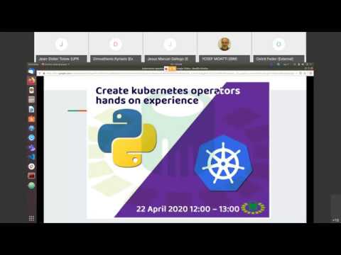 BigDataStack: Create kubernetes operators - hands on experience