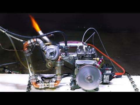 See Through Engine on TURBO NITRO & EFI (E.7)