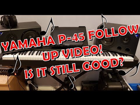 YAMAHA P-45 Review Follow Up Video
