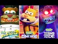 SpongeBob Trilogy All Sandy Boss Fights