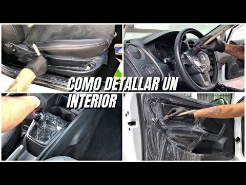 COMO LIMPIAR EL INTERIOR DE TU AUTO Y DEJARLO COMO NUEVO