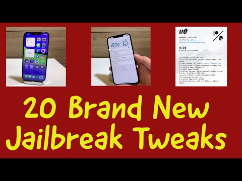 20 Brand New Jailbreak Tweaks / iOS 11 - 14.3 / unc0ver 6.1.1