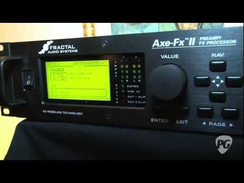 NY Amp Show '11 - Fractal Audio Axe-Fx II Preamp / FX Processor Demo