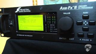 NY Amp Show '11 - Fractal Audio Axe-Fx II Preamp / FX Processor Demo