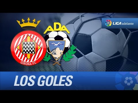 Todos los goles de Girona FC (3-0) AD Alcorcón