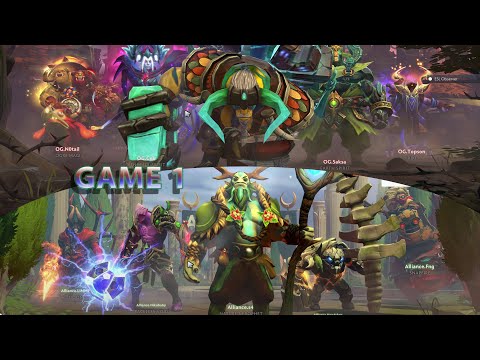 Dota 2 Live ESL Germany Dota 2 Live OG VS Alliance Game 1 2020-10-25 *** 4k *** Content