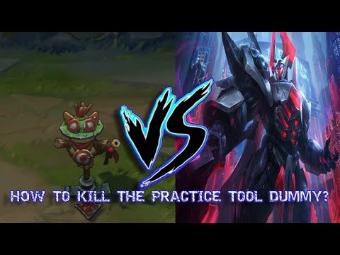 How To Kill The Practice Tool Dummy with Mordekaiser?