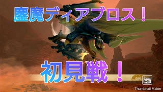 【ストーリーズ２】鏖魔ディアブロス!初見戦！