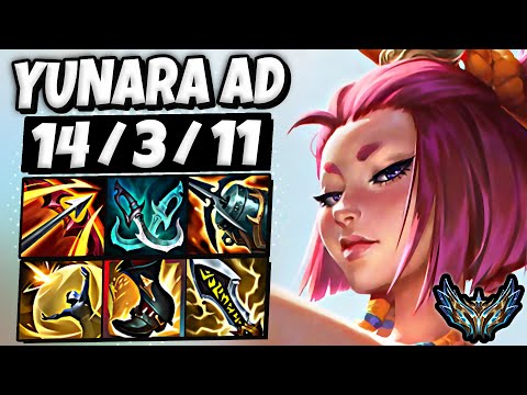 Yunara vs Miss Fortune [ ADC ] Korea Challenger 1521 LP | Patch 25.24