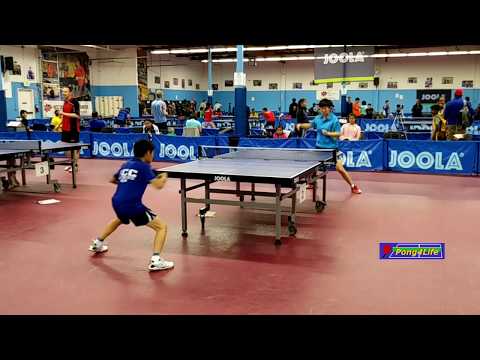 U2350 QF: Darryl Tsao (2231) vs Ma Tianyue (2064) at ICC-Joola Open, Spring 2019.