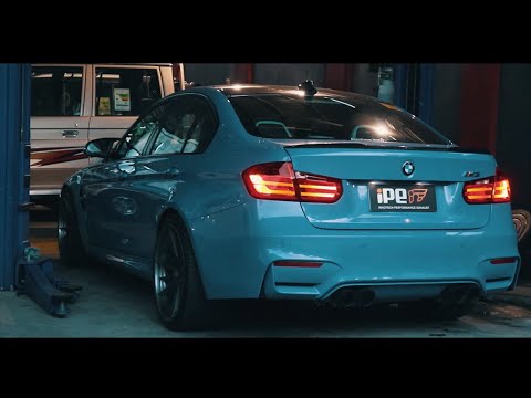 BMW M3 with LOUD iPE Exhaust (Cold Start, Startup, Revs)