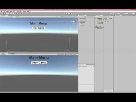 Unity 5 Tutorial: Creating a Main Menu with the new UI