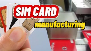 How SIM CARD is made?/ toknowhow?/sim card manufac