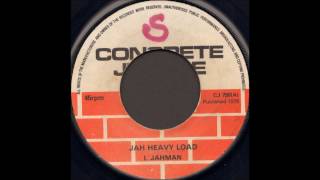 I. Jahman ‎- Jah Heavy Load