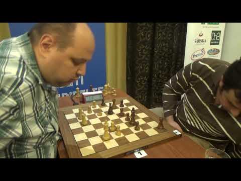 GM Maxim Turov - GM Gadir Guseinov, Blitz chess, Maroczy Bind