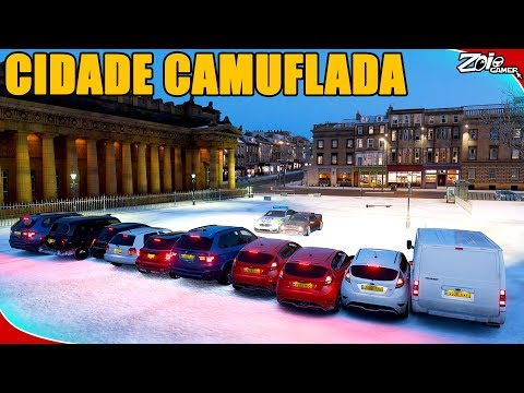 CIDADE CAMUFLADA COM O CARRO ERRADO?? Forza Horizon 4