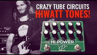 Video thumbnail for David Gilmour's guitar tone in a box! Crazy Tube Circuits Hi Power Hiwatt and Power Boost. by gilmourish