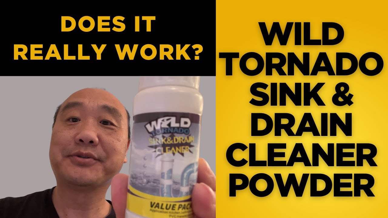Wild Tornado Sink and Drain Cleaner | Does it really work?