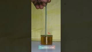 #🙏how to do capillary rise experiment✏️☺🙂👌