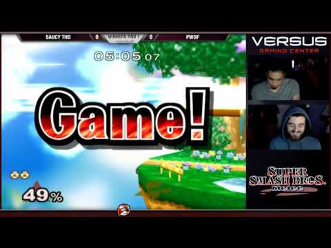 VS Weekly 3/13/16 - Winners R3 - SaucyTho (Fox, Marth) vs Pwof (Sheik, Marth) - Melee