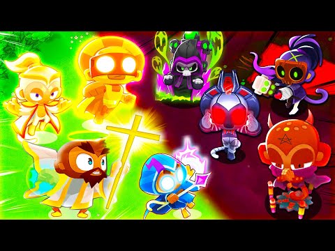 God vs Demon Towers in BTD 6!