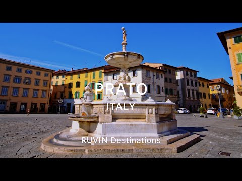 Prato | Italy | Walking Tour in 4K [2019]