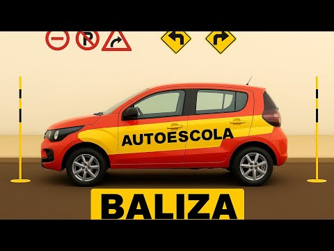 Instrução de baliza para prova prática de direção no Goiás 