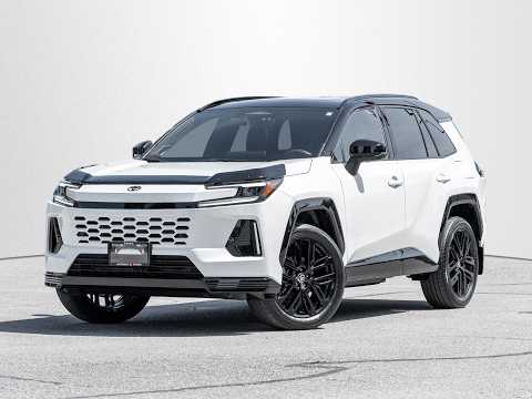2026 Toyota RAV4 XSE AWD in Wind Chill Pearl w/Black Roof for sale at Jackson's Toyota in Barrie, ON