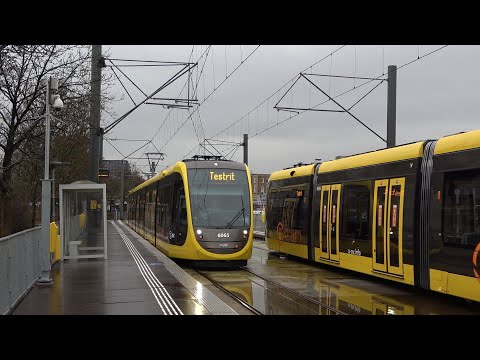 U-OV Testritten met de CAF trams tussen Utrecht en Nieuwegein