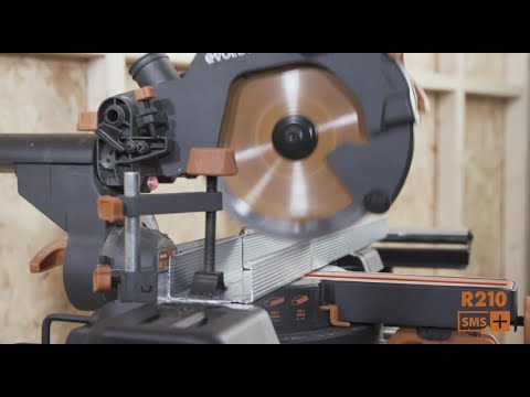 Evolution R210SMS+ 210 mm TCT wielozadaniowa pilarka ukosowa z posuwem
