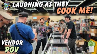 These Vendors Found My UNDERPRICED Cards... Card Party Seattle Vendor POV Day 3!