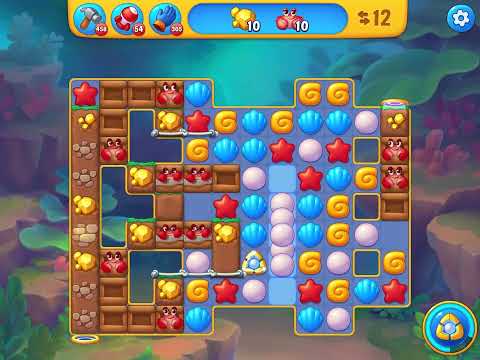 Fishdom level 7280 no boosters フィッシュダム ノーマル [Friend's]