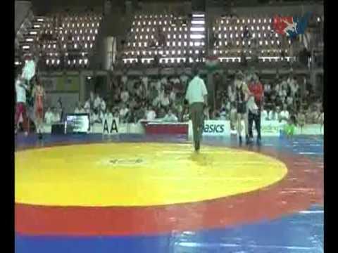 Cadet Worlds Freestyle 50kg Semifinal - Dalton Brady (USA) vs. Gadhimurad Rashidov (RUS)